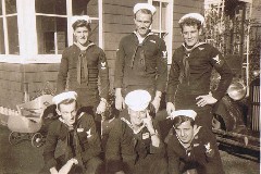 Gordon Bennett in Navy Uniform